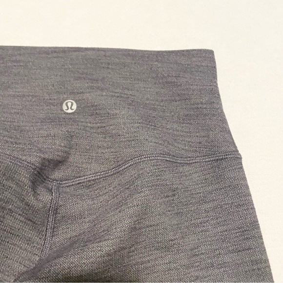 Lululemon Align Pant II Heathered Herringbone Heathered Black White Size 4 - Picture 12 of 16